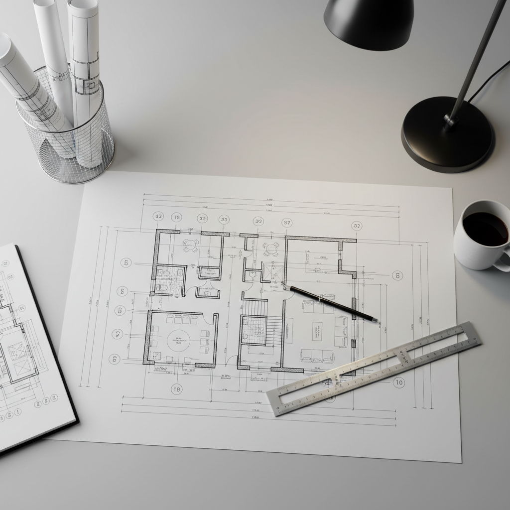 Architectural drawings and technical documentation